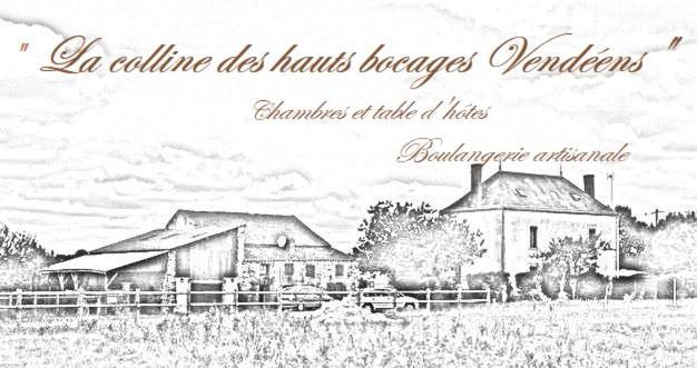 La Colline Des Hauts Bocages Vendeens Hotell Mouchamps Eksteriør bilde